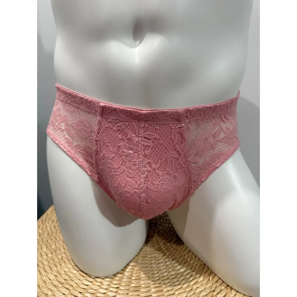 Cosabella Never Say Never Comfort Micro Brief Jaipur Pink Lace Mid Rise Brief M
